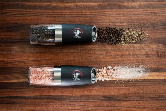 Gravity Electric Salt and Pepper Grinder Set
