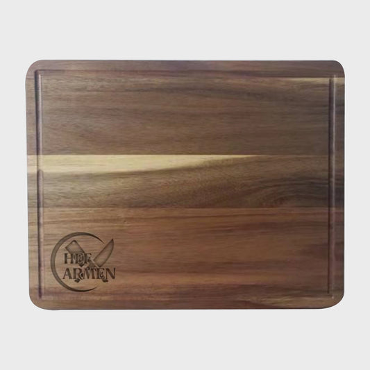 Eco-friendly Custom wood cutting board/butcher block